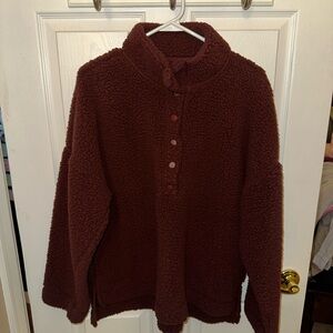 Aerie Sherpa Fleece Pullover
